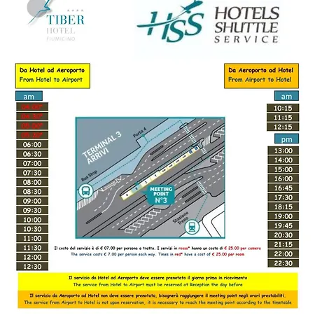 Tiber Rooftop & Wellness 4* Фьюмичино
